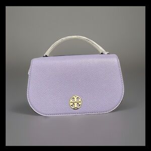 NWT Tory Burch LIMITED EDITION Mini Top Handle Bag in Light AMETHYST